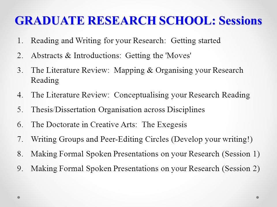 Dissertation Thesis Graduate Paper Educational Research School Readyness